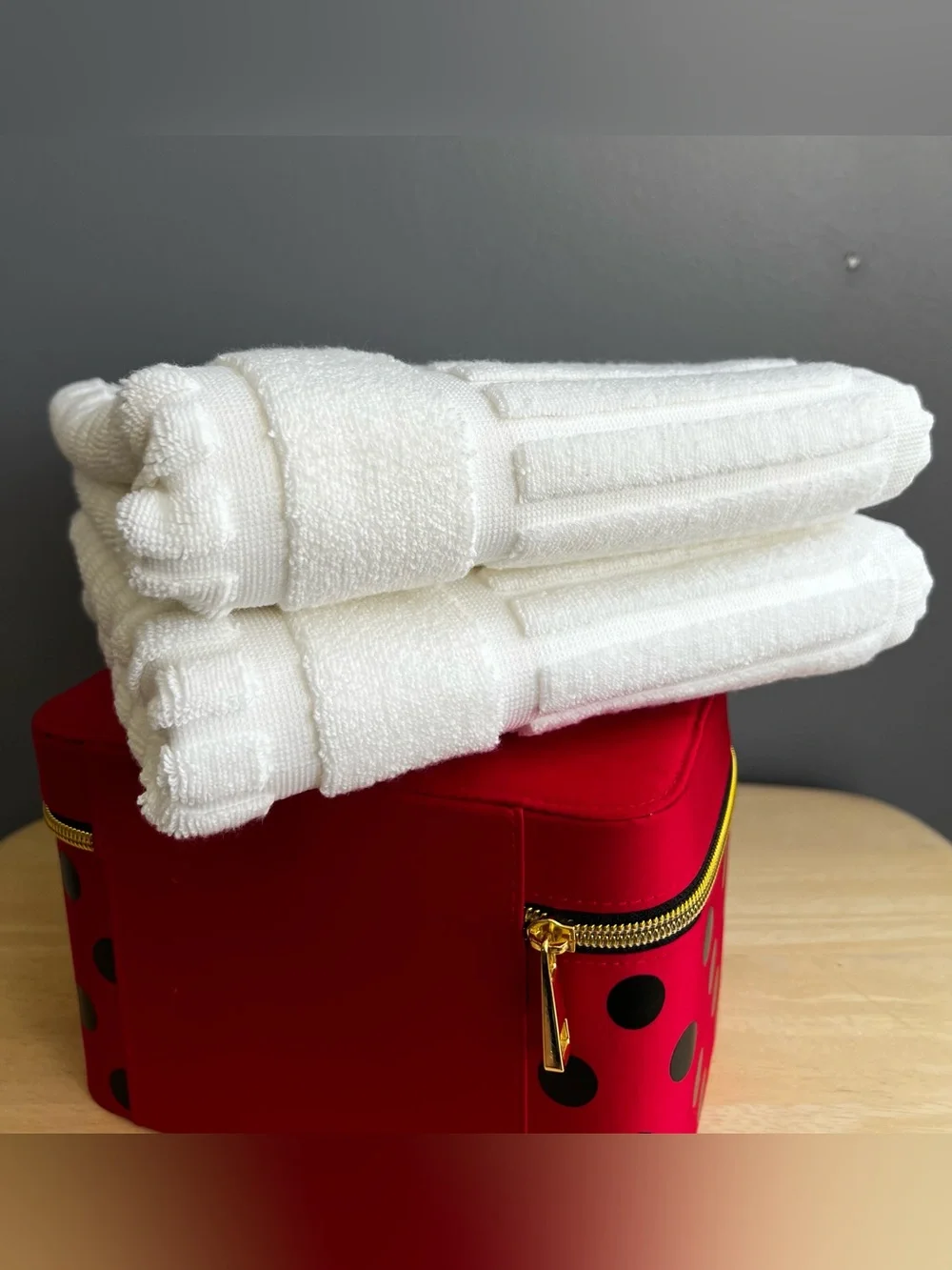 TWO IVORY TUB MATS by Terrisol From The Suite Collect are NWT